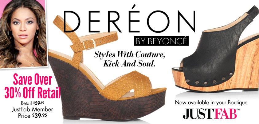 dereon shoes official website