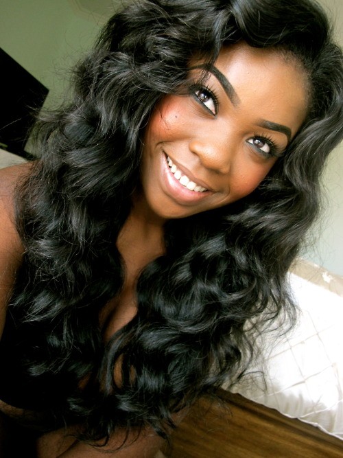 Long Relaxed Hair Inspirations
