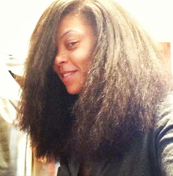 Taraji P Henson Instagrams Picture Of Her Real Tresses