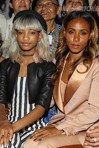 Willow Gets White Strands, While Jada Goes With Exposed Roots Trend