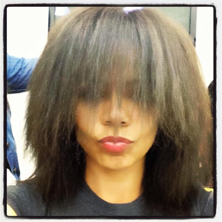 Sanaa Lathan Shows Off Her Natural Hair (Weave Free)