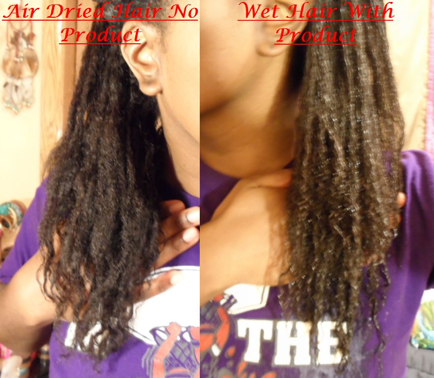 What Does Texlaxed 4A  4B Hair Look Like Wet & Dry