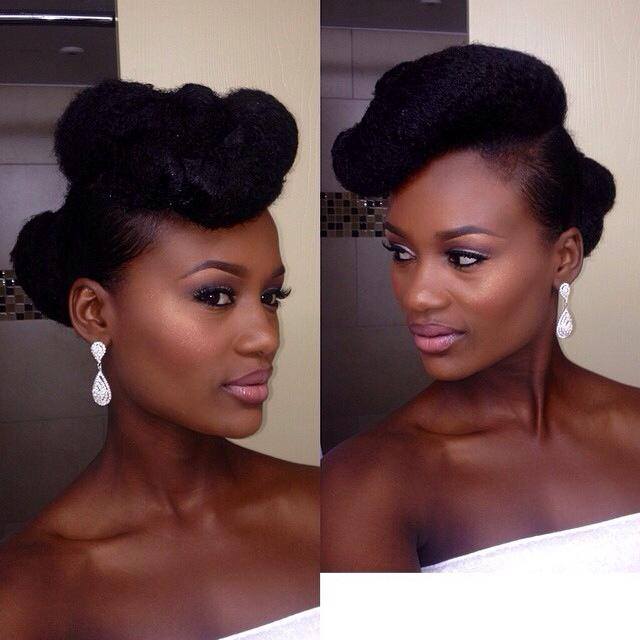 Bridesmaids Hairstyles for Black Women