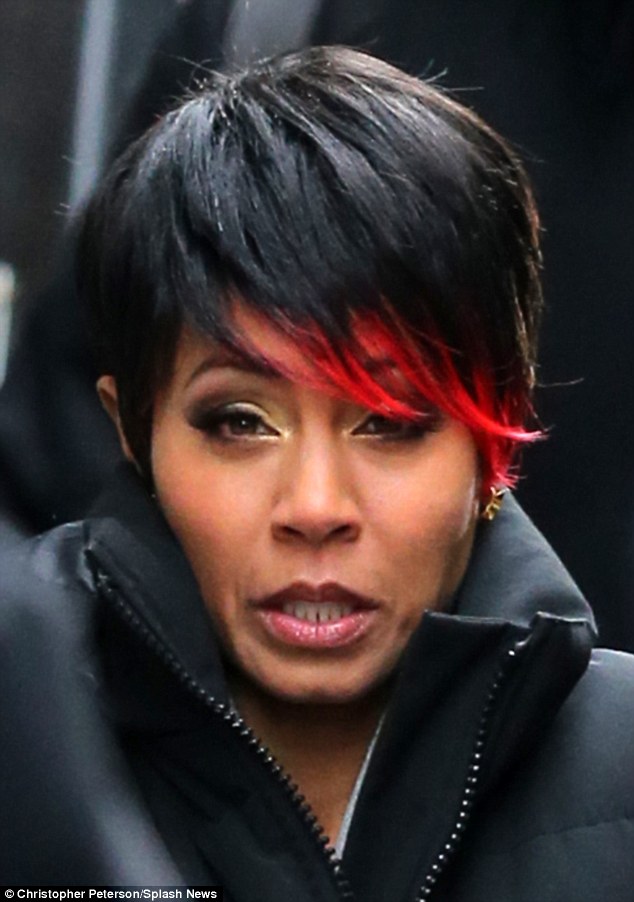 Jada Pinkett Smith Shows Off Red Tipped Ends – The Style News Network