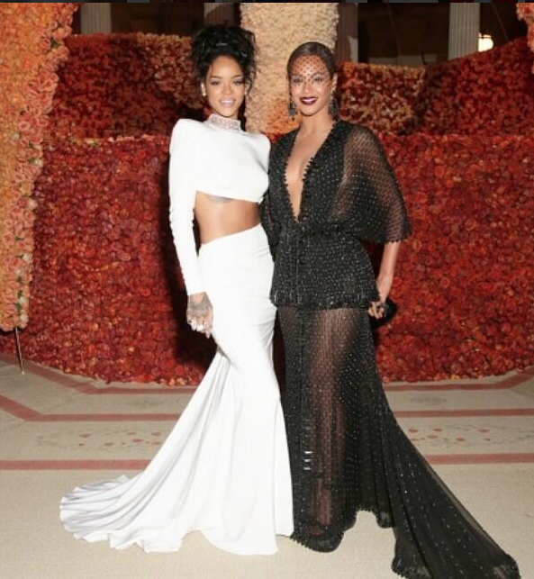 Beyoncé & Rihanna Spotted On The Cover Of Vogue For The 2014 Met Gala Special Edition  2