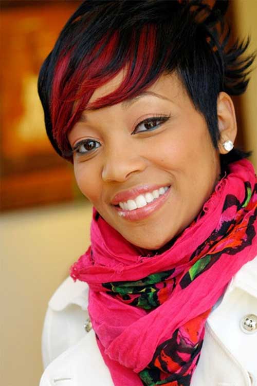 2014 Fall - Winter 2015 Short Haircuts For Black Women 21