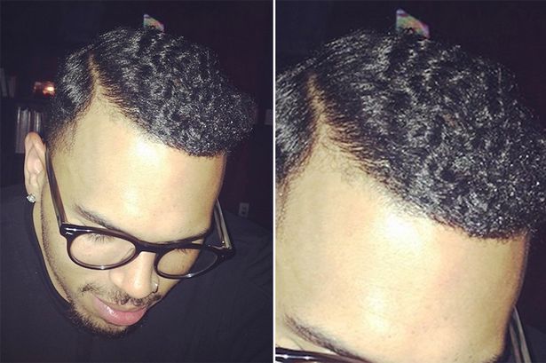 Chris Brown Shows Off New Wavy Hairstyle Via Instagram