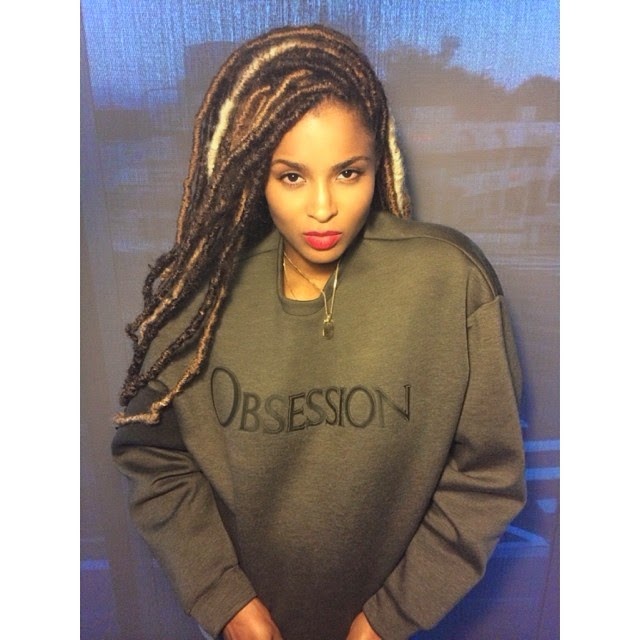 Ciara Gets Faux Locs Hairstyle