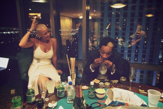 Snapshot Wiz Khalifa And Amber Rose Show Off First Official Wedding Photos 2 The Style News