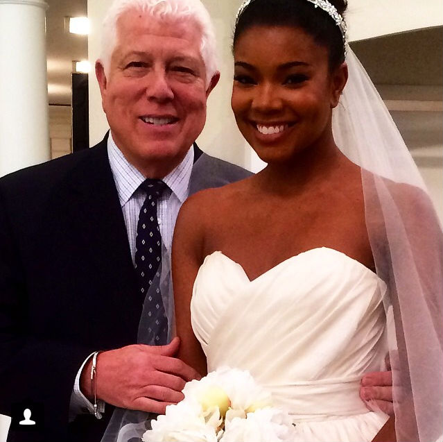 Gabrielle Union Stuns In Dennis Basso for Kleinfeld Wedding Gown 4