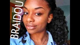 Hair Tutorial  How To Do A Braid Out On Transitioning Hair