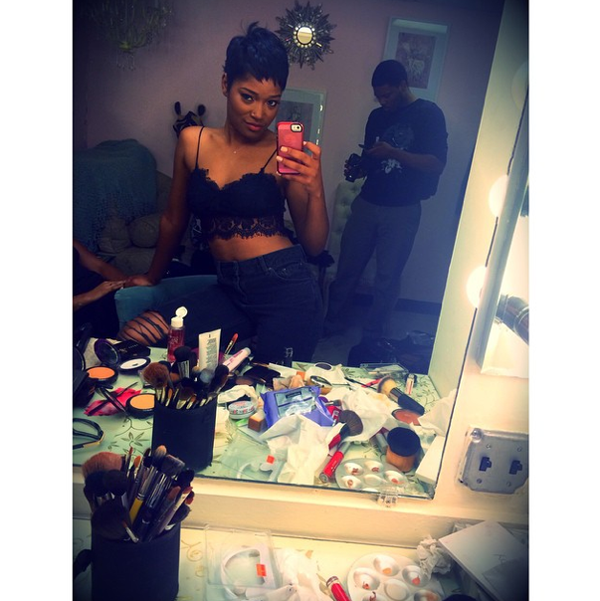 Keke Palmer Instagrams New Cropped Pixie Haircut 2