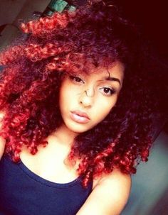 Ombre Hair Coloring Ideas For Natural Hair - Curly Hair 12