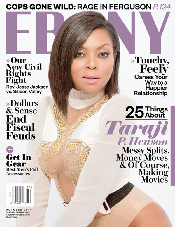 Taraji P. Henson Featured In Ebony Magazine For October 2014 Issue