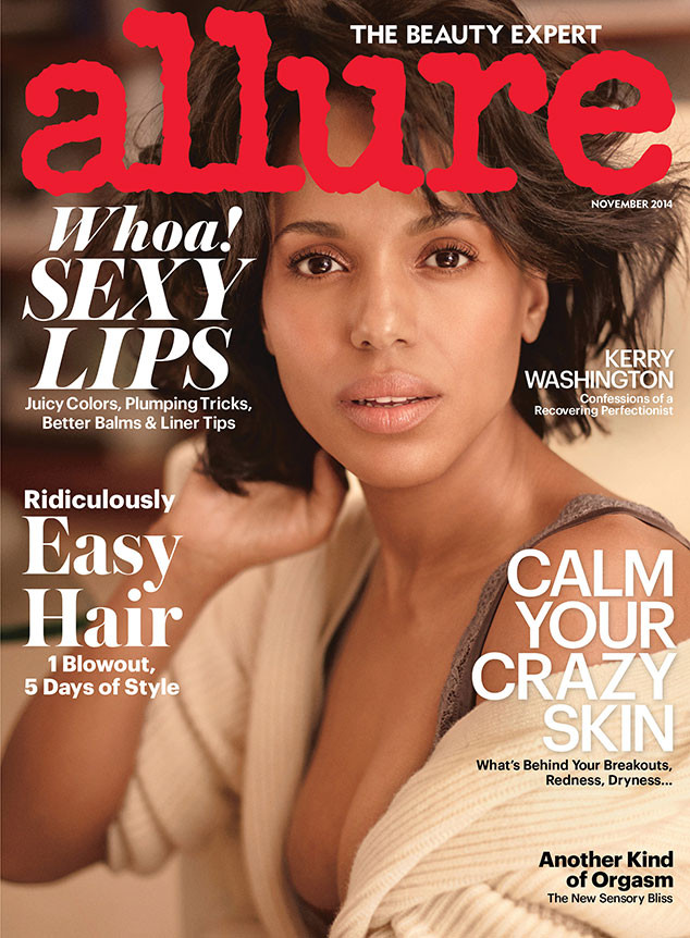 Kerry Washington Looks Flawless On The Cover Of Allure's November 2014 Issue