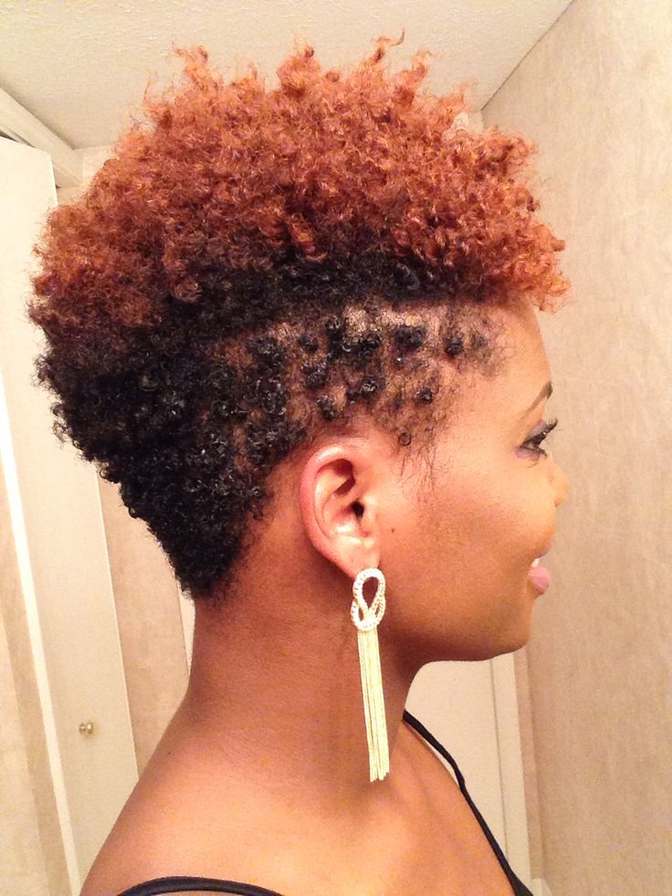 tapered natural hair