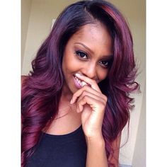 15 Unique Colored Hair Combinations On Black Women That Will Blow Your Mind 19