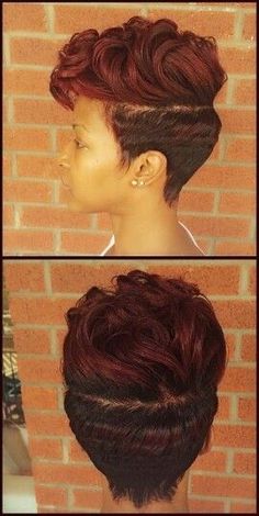 2015 Short Hair Trends & Haircuts for Black Women 4