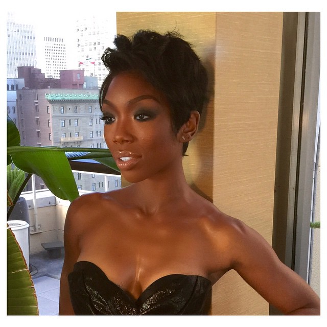 We Love It - Brandy Tries Out Pixie Haircut Trend