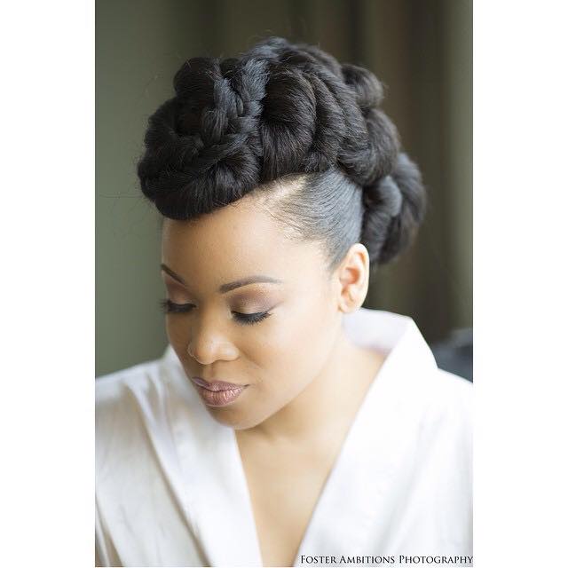 2016 Wedding Hairstyles For Black Women  7