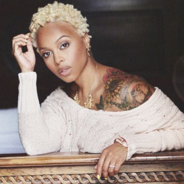 Chrisette Michele Goes Platinum Blonde With New Hair Color 2 The Style News Network