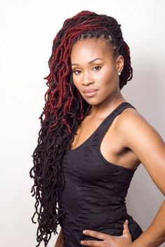 20 Dreadlock Hairstyles For Those Who Heart Color 12