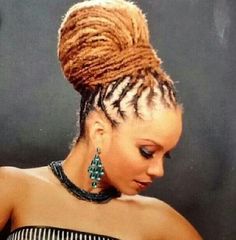 20 Dreadlock Hairstyles For Those Who Heart Color 14