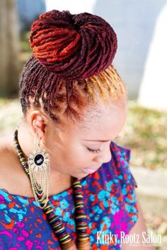 20 Dreadlock Hairstyles For Those Who Heart Color 18