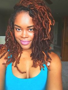 20 Dreadlock Hairstyles For Those Who Heart Color 8