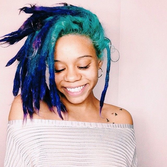 20 Dreadlock Hairstyles For Those Who Heart Color