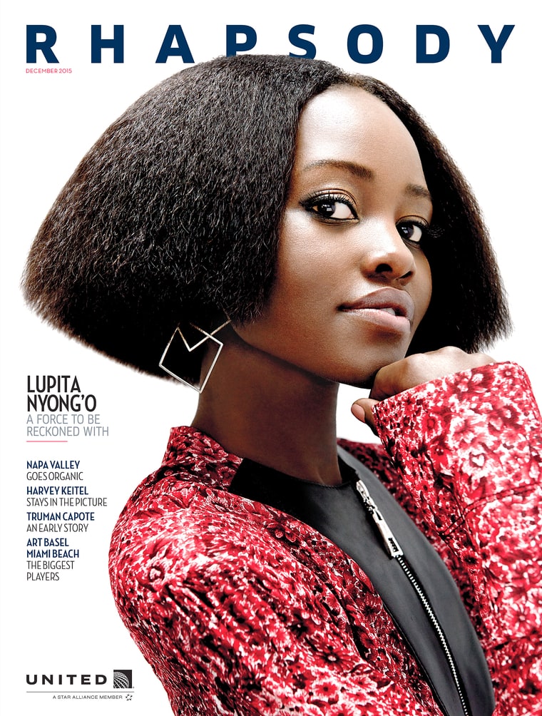Lupita Nyong’o Rocks Textured Bob On Rhapsody Magazine Cover 3