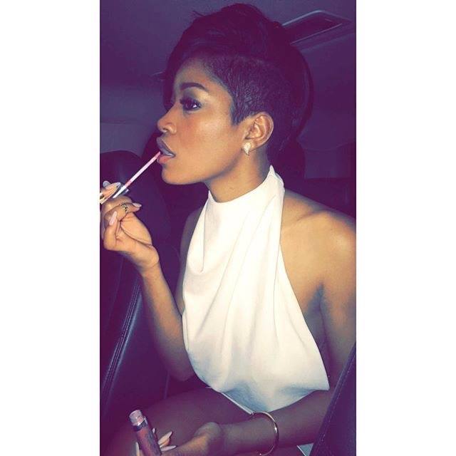 Keke Palmer Gets Edgy Shaved Haircut For The New Year 4