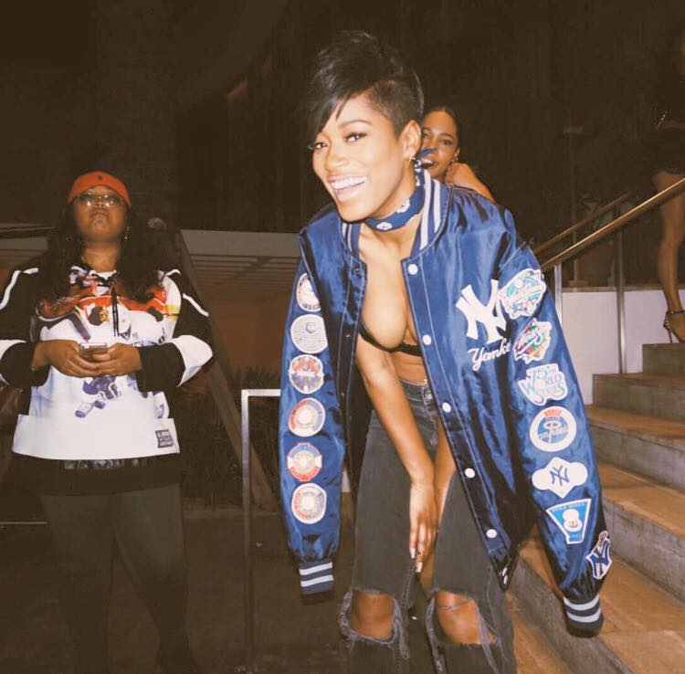 Keke Palmer Gets Edgy Shaved Haircut For The New Year 5