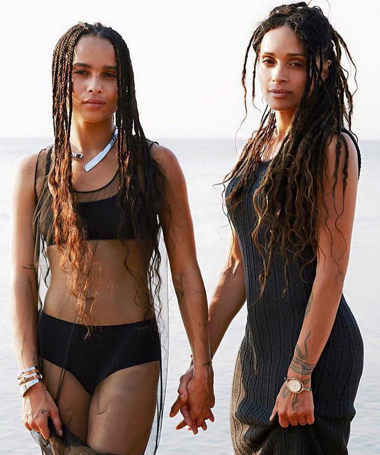 Zoë Kravitz and Lisa Bonet Featured In New Calvin Klein AD Campaign  2