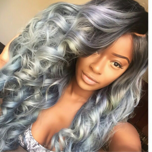 25 New Grey Hair Color Combinations For Black Women 17 The