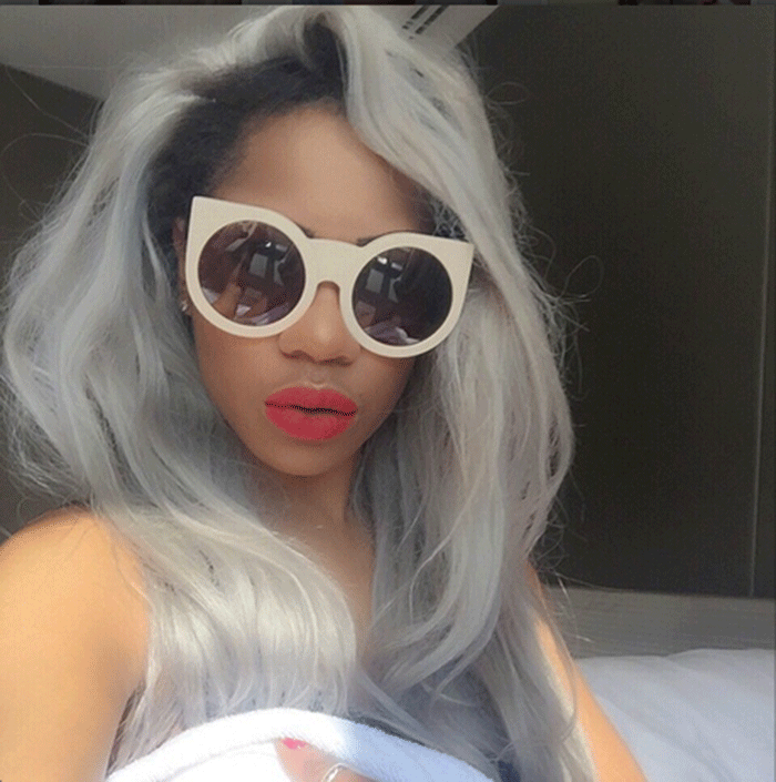 25 New Grey Hair Color Combinations For Black Women 18