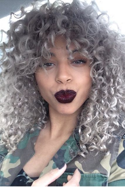 25 New Grey Hair Color Combinations For Black Women 21 The