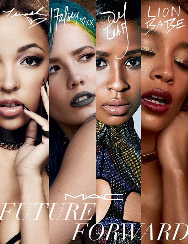MAC Future Forward Spring 2016 Collection Featuring Tinashe, Halsey, Dej Loaf and Lion Babe