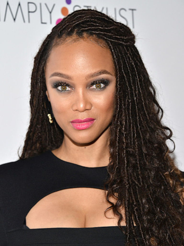 Tyra Banks Gets In On Faux Locs Trend 2
