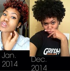 27 Natural Hair Progression Photos To Inspire Your Hair Journey 15
