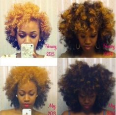 27 Natural Hair Progression Photos To Inspire Your Hair Journey 16