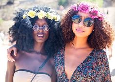 Now Trending - Floral Crowns & Natural Hair 23
