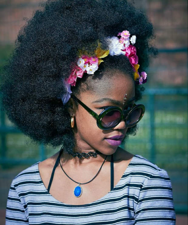 Now Trending - Floral Crowns & Natural Hair 3