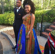 #Slayed - 30 Times African Print Prom Dressed Stole The Scene 29