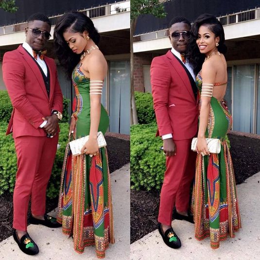 #Slayed - 30 Times African Print Prom Dressed Stole The Scene 30