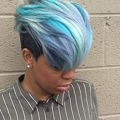 2017 Edgy Haircut Ideas for Black Women 18