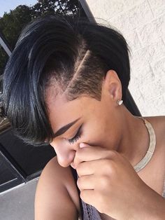 2017 Edgy Haircut Ideas for Black Women 2