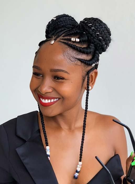 52 Cute Hairstyles 2020 black female braids for Trend in 2022