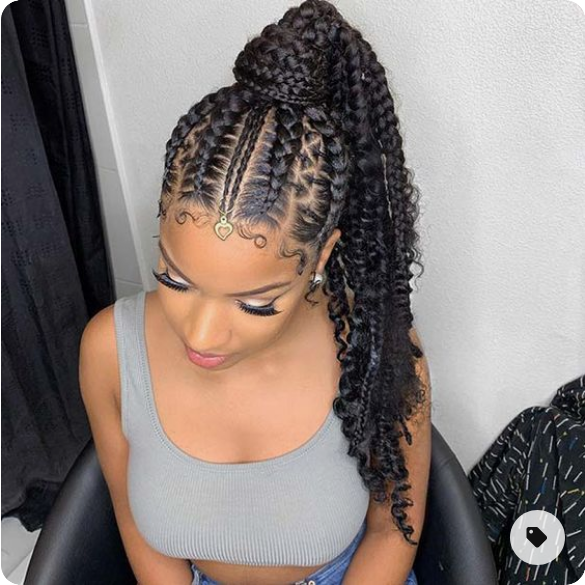 2021 Braided Hairstyle Ideas for Black Women The Style