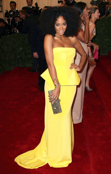 Solange Knowles at the 2012 Met Gala Ball – Her Dress, Her Style and ...